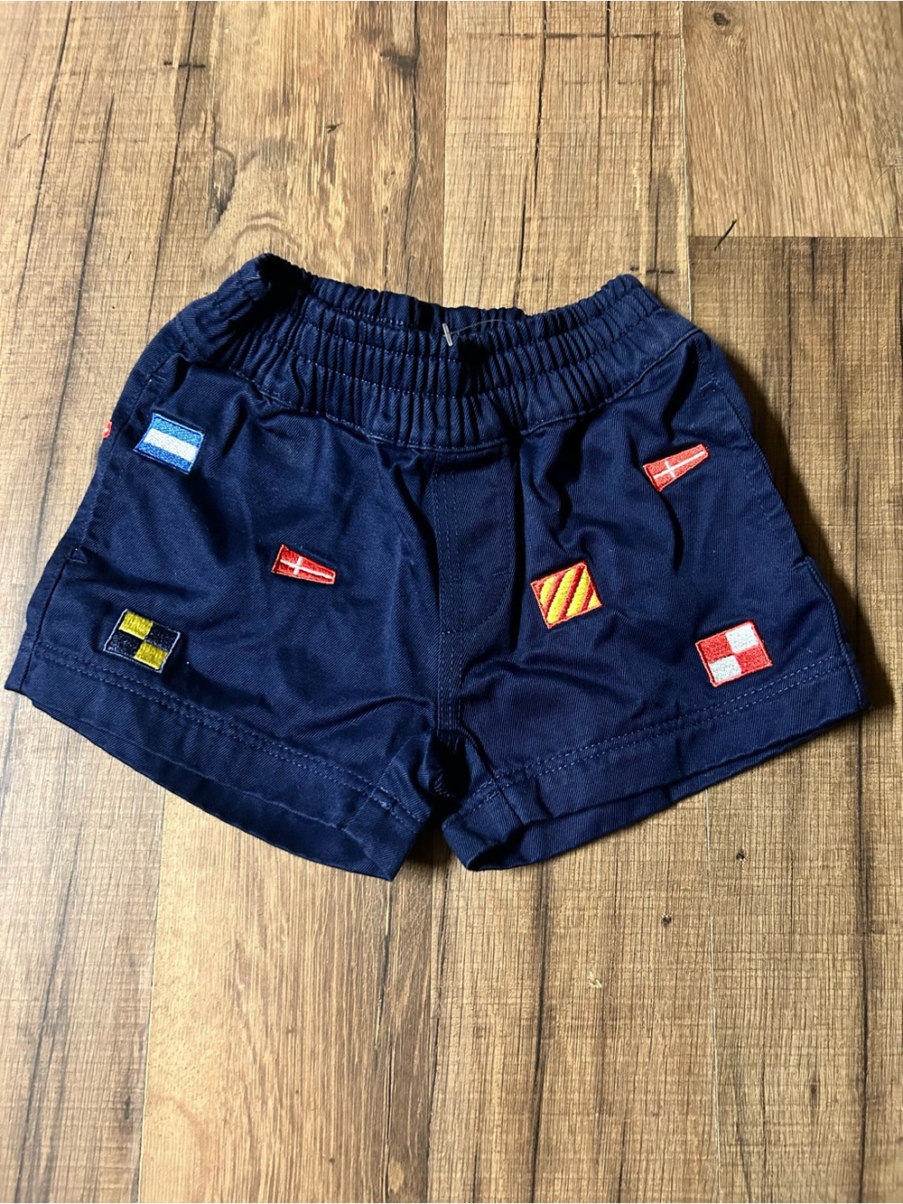 The Beaufort Bonnet Company Baby Boy 6-12 Months Navy Shorts Critter Sheffield